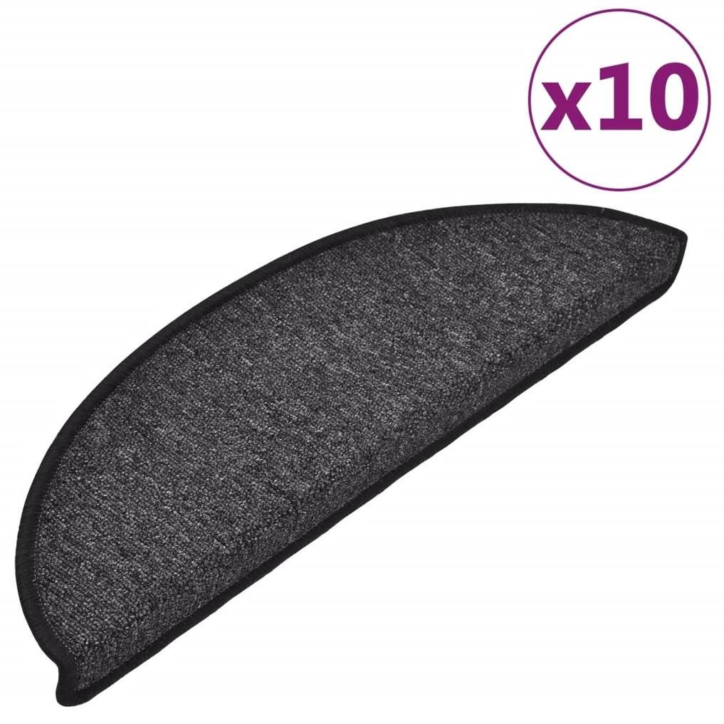 Shumee Nášlapy na schody, 10 ks, 56 × 17 × 3 cm, antracitové...