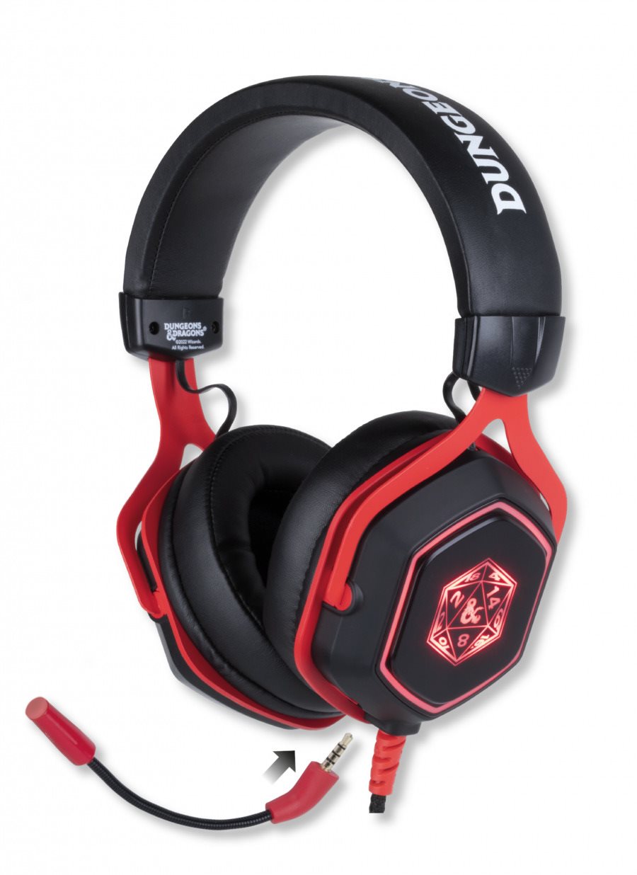 Konix Dungeons & Dragons D20 7.1 Gaming Headset Herné slúchadlá