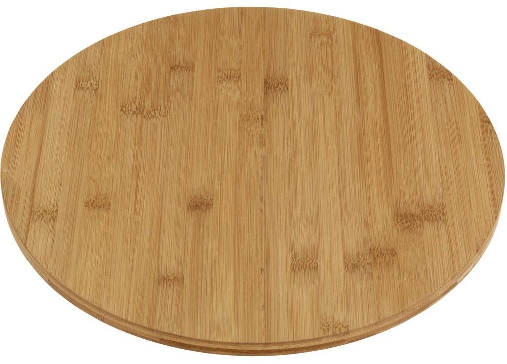 Koopman Bambus - Drehbares Tablett O 35 cm Tablett