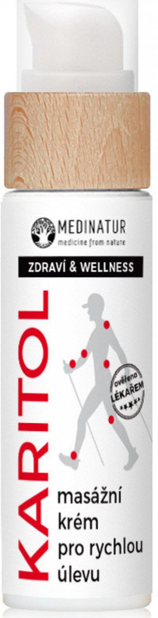 Medinatur Karitol, 100 ml, masážny krém na bolesť chrbta, kĺbov a...