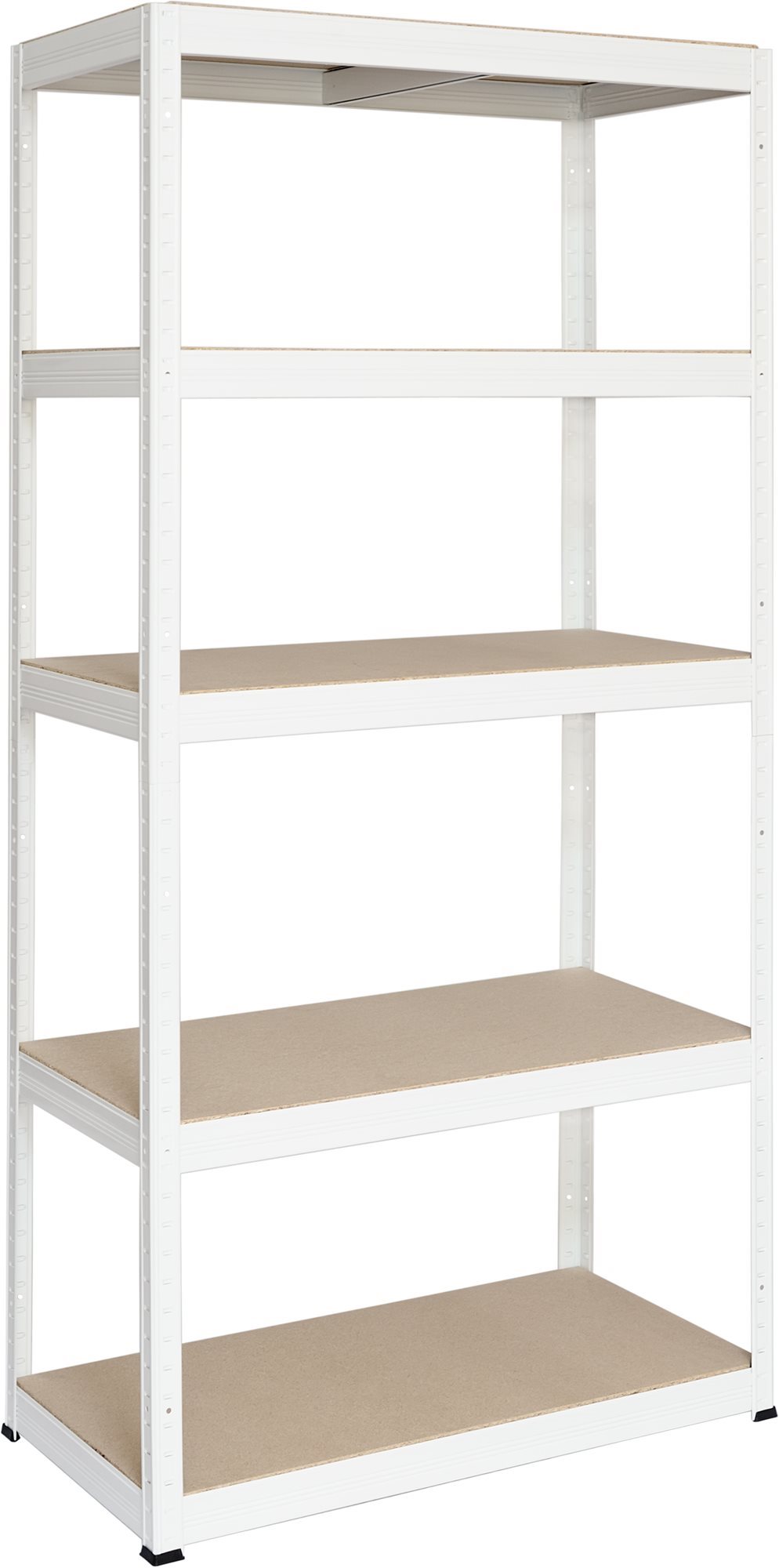 KOVONA FUTUR 1 800 x 900 x 350 mm, biely Regál