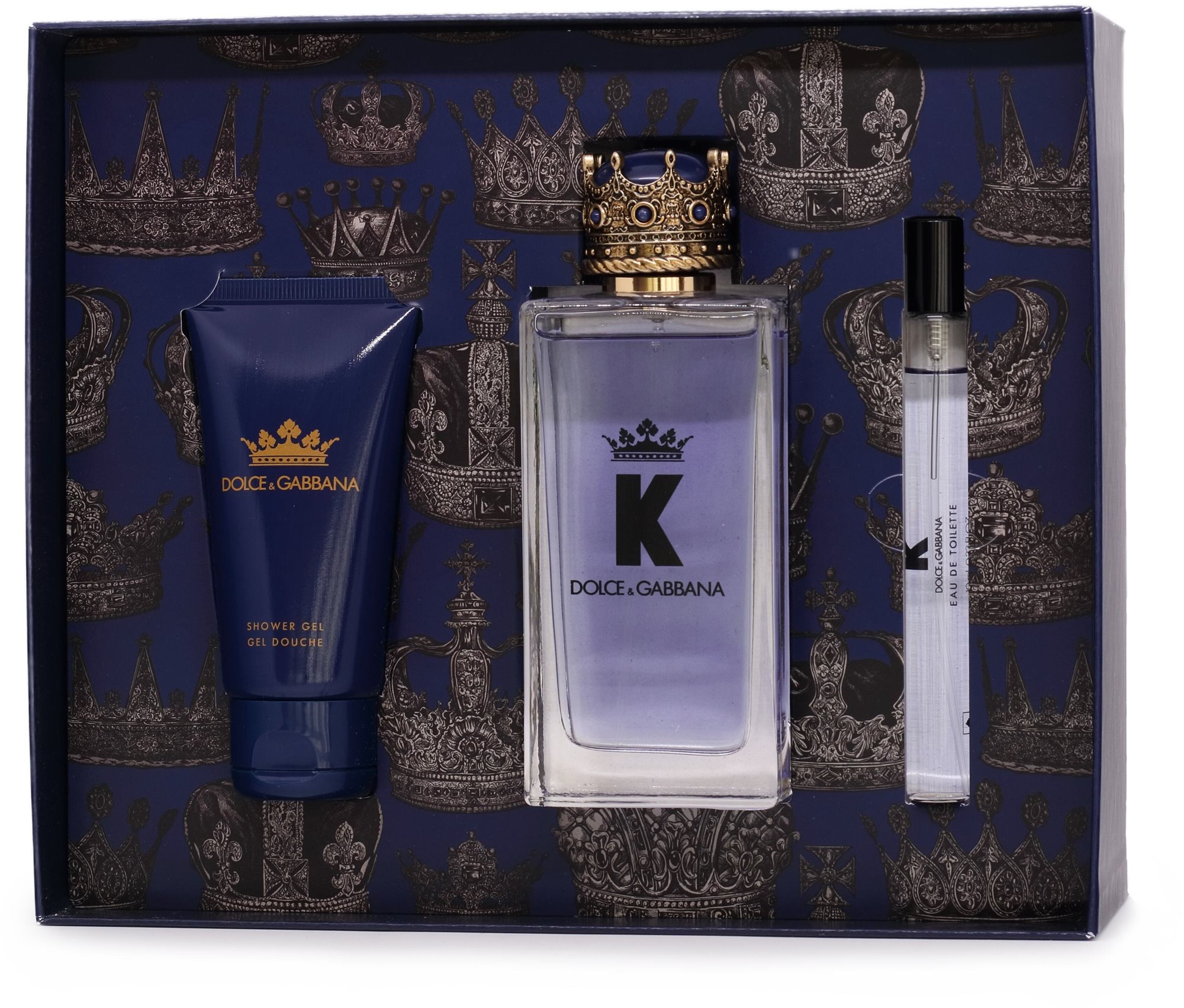 DOLCE & GABBANA K By D&G EdT Set 160 ml Dárková sada parfémů