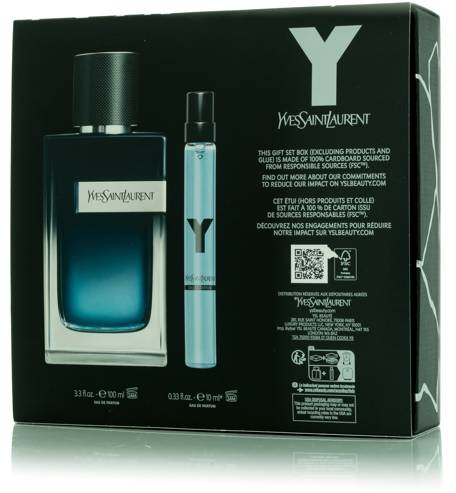 YVES SAINT LAURENT Y EdP Súprava 110 ml Darčeková sada parfumov