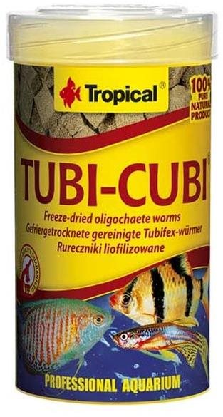 Tropical Tubi Cubi 100 ml 10 g Krmivo pre akváriové ryby