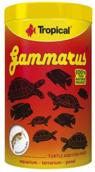 Tropical Gammarus 1000 ml/120 g prírodné krmivo Krmivo pre krevetky