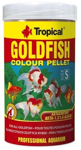 Tropical Goldfish Colour Pellet S 250 ml 110 g Krmivo pre akváriové...