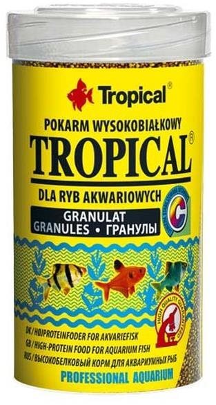 Tropical Tropical granulat 100 ml 50 g Krmivo pre akváriové ryby