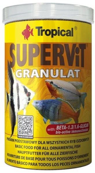 Tropical Supervit granulat 1000 ml 550 g Krmivo pre akváriové ryby