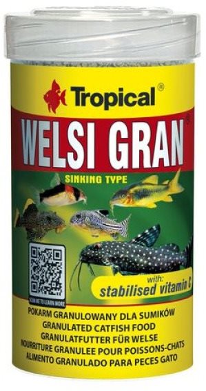 Tropical Welsi gran 100 ml 65 g Krmivo pre akváriové ryby