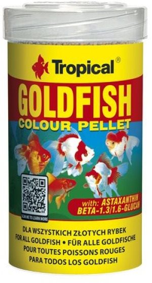 Tropical Goldfish Pellet 100 ml 36 g Krmivo pre akváriové ryby