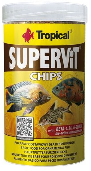 Tropical Supervit Chips 100 ml 52 g Krmivo pre akváriové ryby