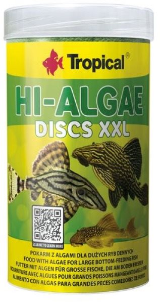 Tropical Hi-Algae Discs XXL 250 ml 125 g Krmivo pre akváriové ryby