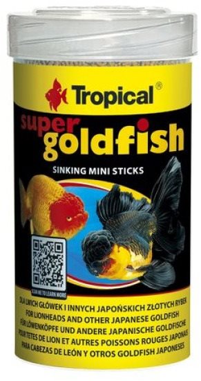 Tropical Super Goldfish Mini Sticks 100 ml 60 g Krmivo pre...