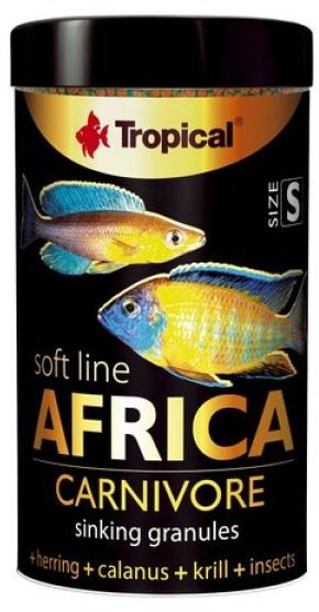 Tropical Africa Carnivore S 100 ml 60 g Krmivo pre akváriové ryby