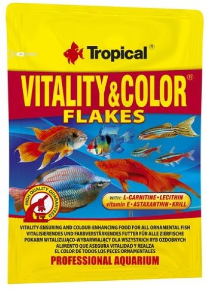 Tropical Vitality & Color flakes 12 g Krmivo pre akváriové ryby