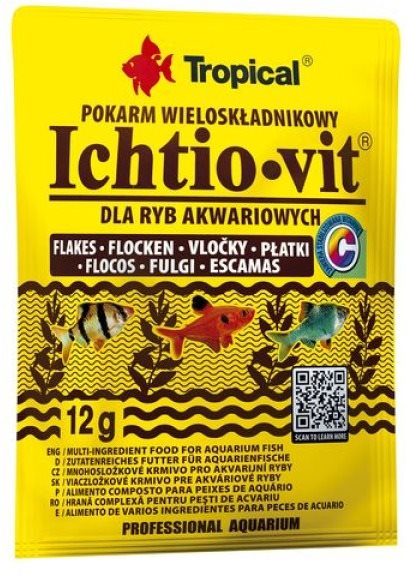Tropical Ichtio-vit 12 g Krmivo pre akváriové ryby