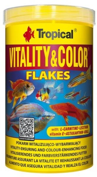 Tropical Vitality & Color flakes 1000 ml 200 g Krmivo pre akváriové...