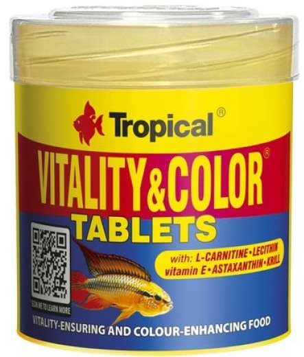 Tropical Vitality & Color tablets 50 ml 36 g 80ks Krmivo pre...
