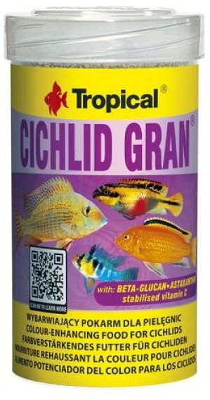Tropical Cichlid granule 100 ml 55 g Krmivo pre akváriové ryby