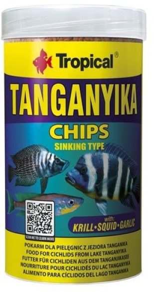 Tropical Tanganyika Chips 250 ml 130 g Krmivo pre akváriové ryby