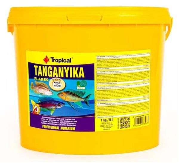 Tropical Tanganyika 5 l 1 kg Krmivo pre akváriové ryby