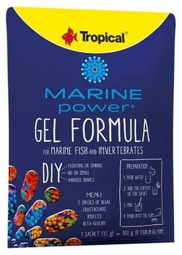 Tropical Marine Power Gel Formula 35g Krmivo pre akváriové ryby