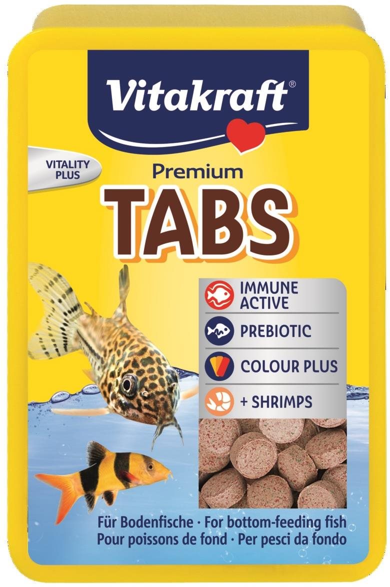 Vitakraft Tabs tablety na dno 100 tbl Krmivo pre akváriové ryby