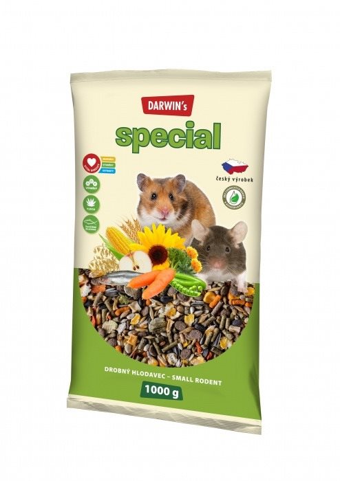 Darwin's Drobný hlodavec Special 1000 g Krmivo pre hlodavce
