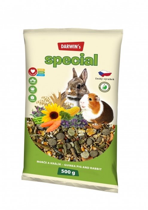 Darwin's Morča a králik Special 500 g Krmivo pre králiky