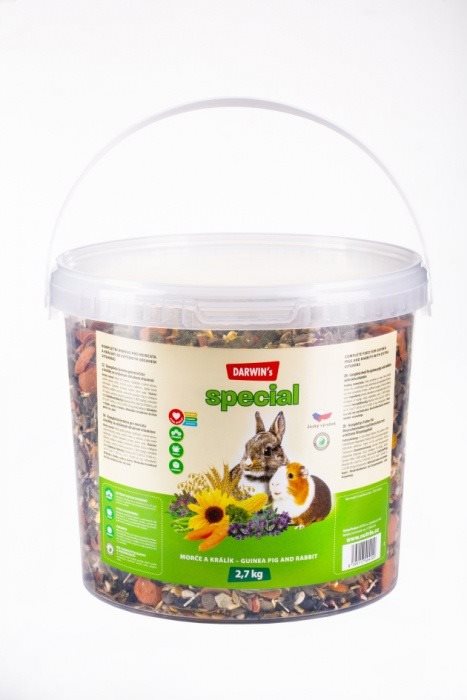 Darwin's Morča a králik Special 2,7 kg Krmivo pre králiky