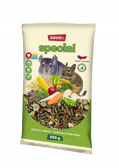 Darwin's Činčila a Degu Special 500 g Krmivo pre hlodavce