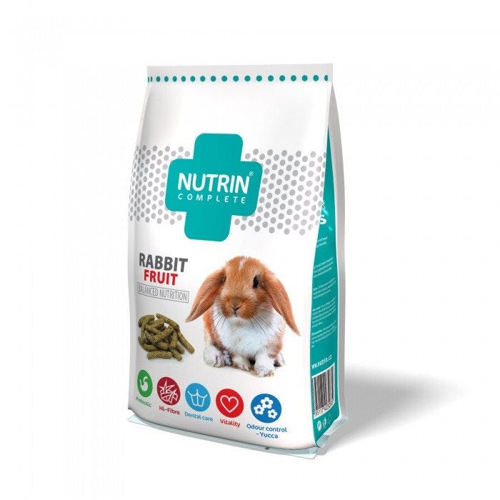 Nutrin Complete Králik Fruit 400 g Krmivo pre králiky