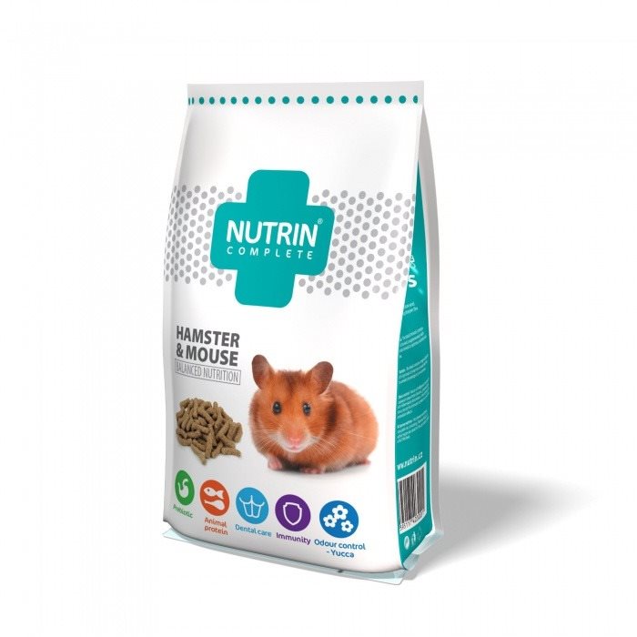 Nutrin Complete Škrečok a Myš 400 g Krmivo pre hlodavce