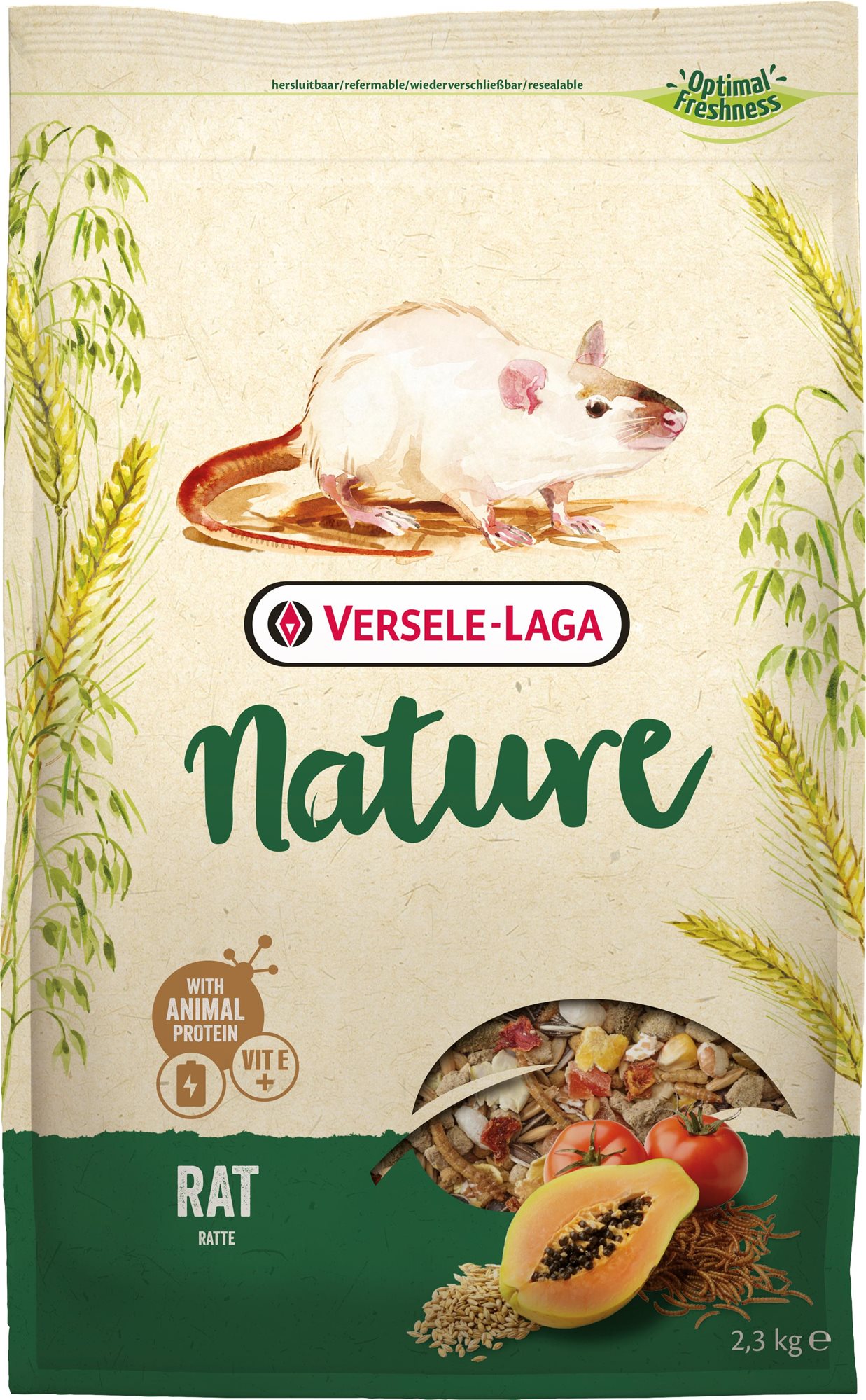 Versele-Laga Nature Rat pre potkany 2,3 kg Krmivo pre hlodavce