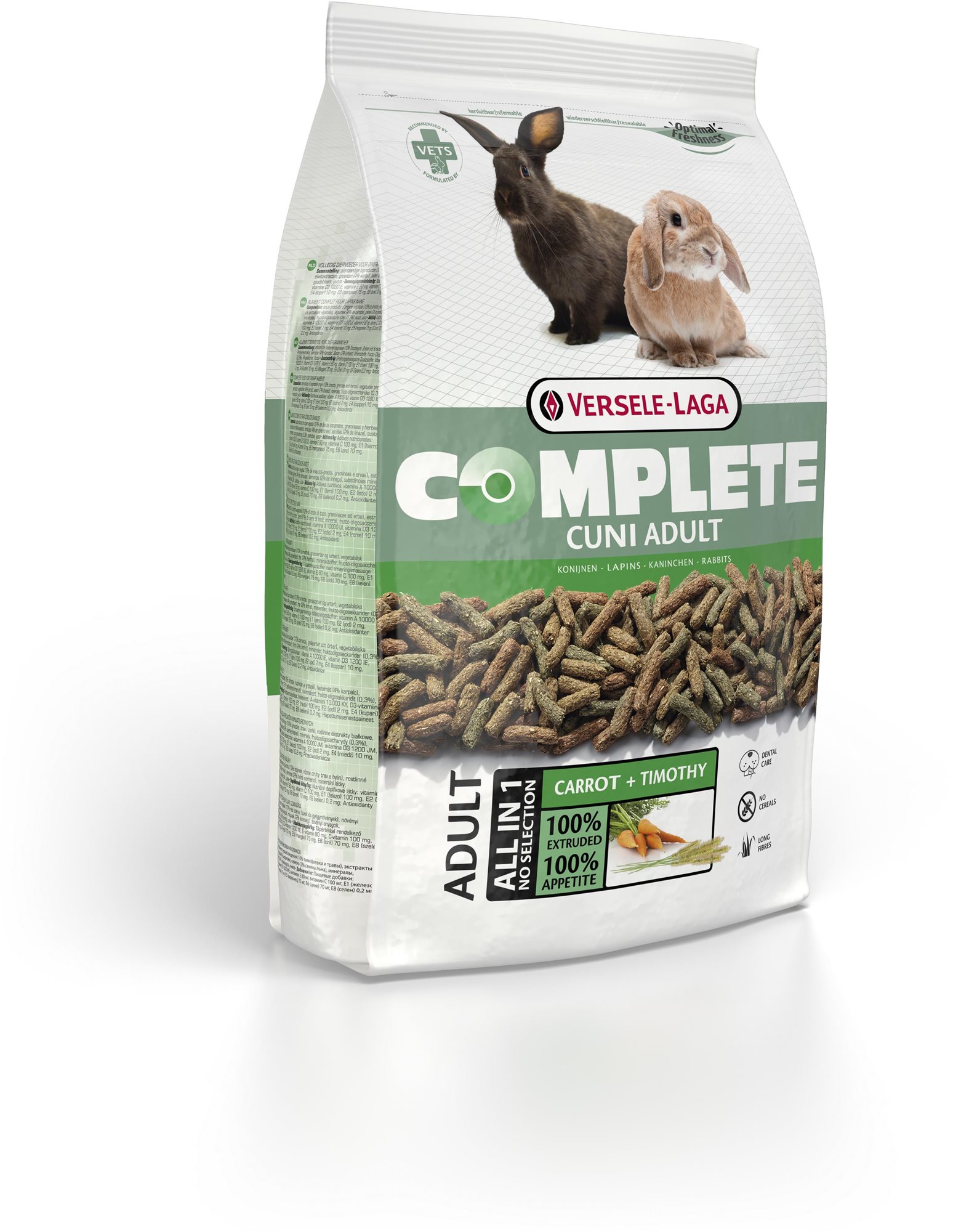 Versele Laga Complete Adult pre králiky 1,75 kg Krmivo pre králiky