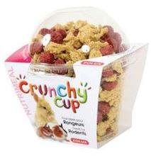 Zolux Pochúťka CRUNCHYCUP mrkva/cvikla 130 g Maškrty pre hlodavce
