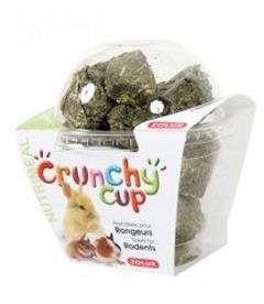 Zolux Pochúťka CRUNCHYCUP lucerna/mrkva 200 g Maškrty pre hlodavce