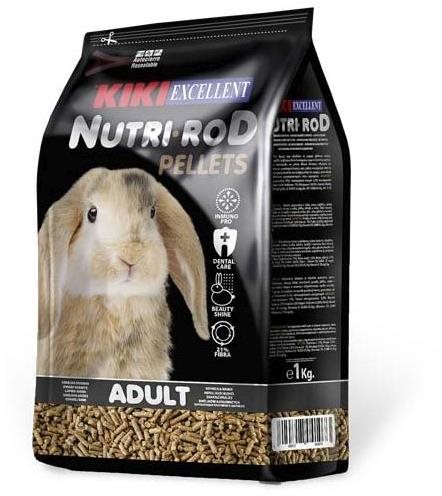 Kiki Excelent Nutri Rod Pellets 1 kg Krmivo pre hlodavce