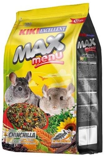 Kiki Max menu Chinchilla pre činčily 2 kg Krmivo pre hlodavce