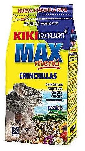 Kiki Max menu Chinchilla pre činčily 800 g Krmivo pre hlodavce