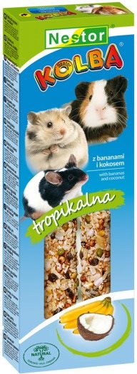 Nestor Tyčinka s tropickým ovocím 115 g 2 ks Maškrty pre hlodavce