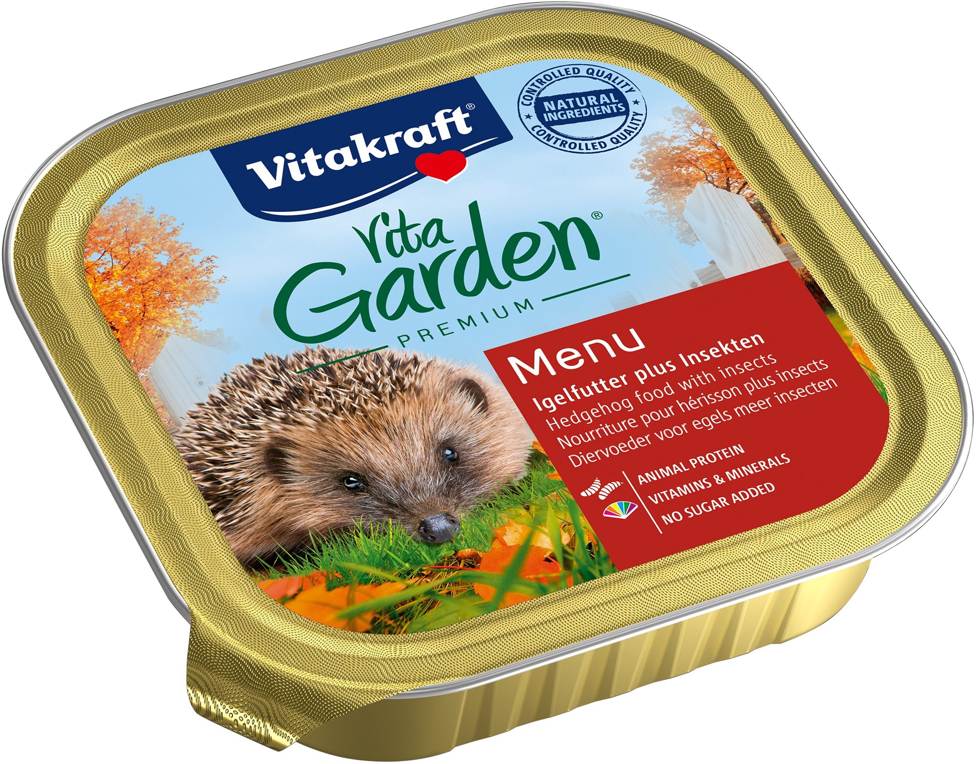 Vitakraft krmivo Menu pre ježkov mokré 100 g Krmivo pre ježkov