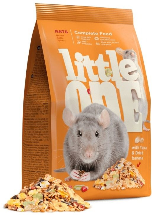 Little One zmes pre potkany 900 g Krmivo pre hlodavce