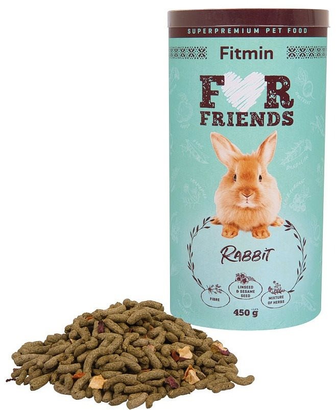 Fitmin For Friends müsli pre králika 450 g Krmivo pre hlodavce