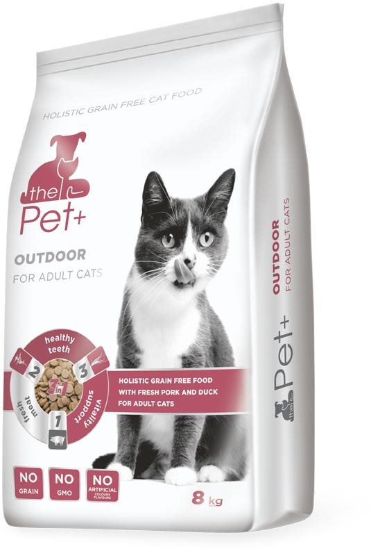 ThePet+ 3 in 1 Cat Outdoor 8 kg Granule pre mačky
