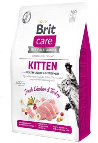 Brit Care Cat Grain-Free Kitten Healthy Growth & Development, 2 kg...