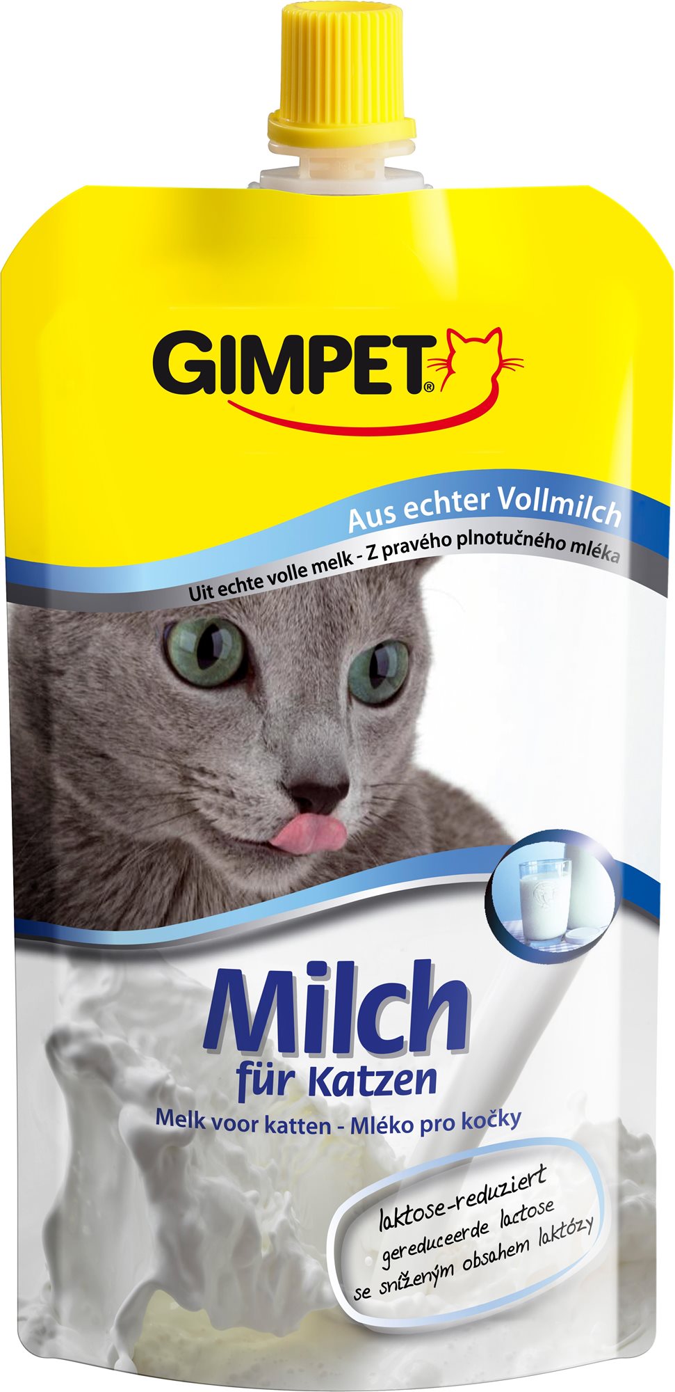 GimPet Mlieko pre mačky 200 ml Doplnok stravy pre mačky