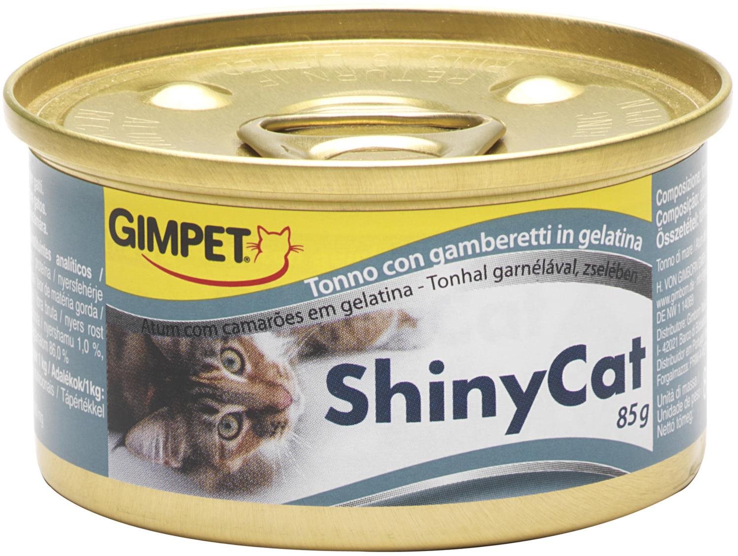 GimCat Shiny Cat tuniak 2× 70 g Vanička pre mačky