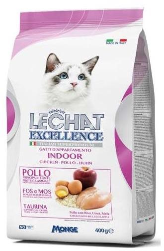 Monge Lechat Excellence Indoor superprémiové krmivo 400 g Granule...