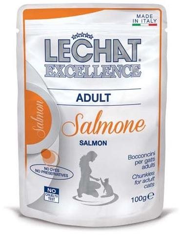 Monge Lechat Ecxellence Adult losos 100 g Kapsička pre mačky